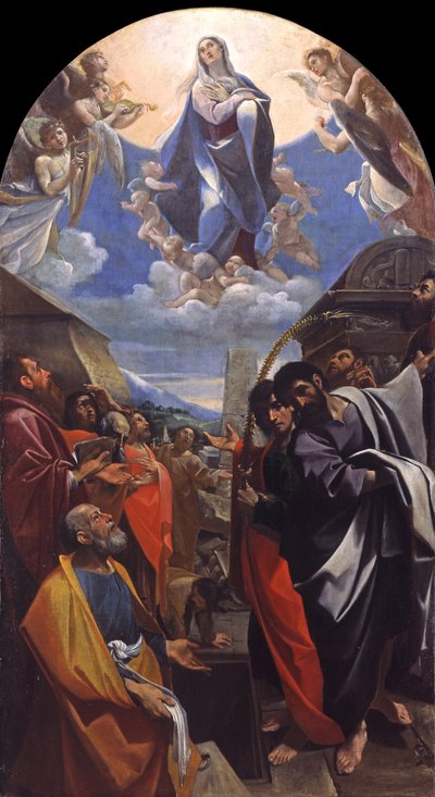 Assumption of Mary by Ludovico Carracci
